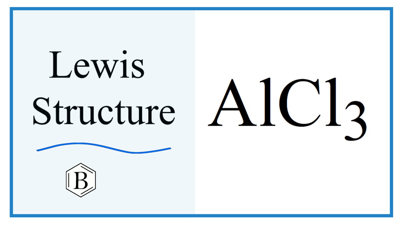 lewis dot structure for alcl3