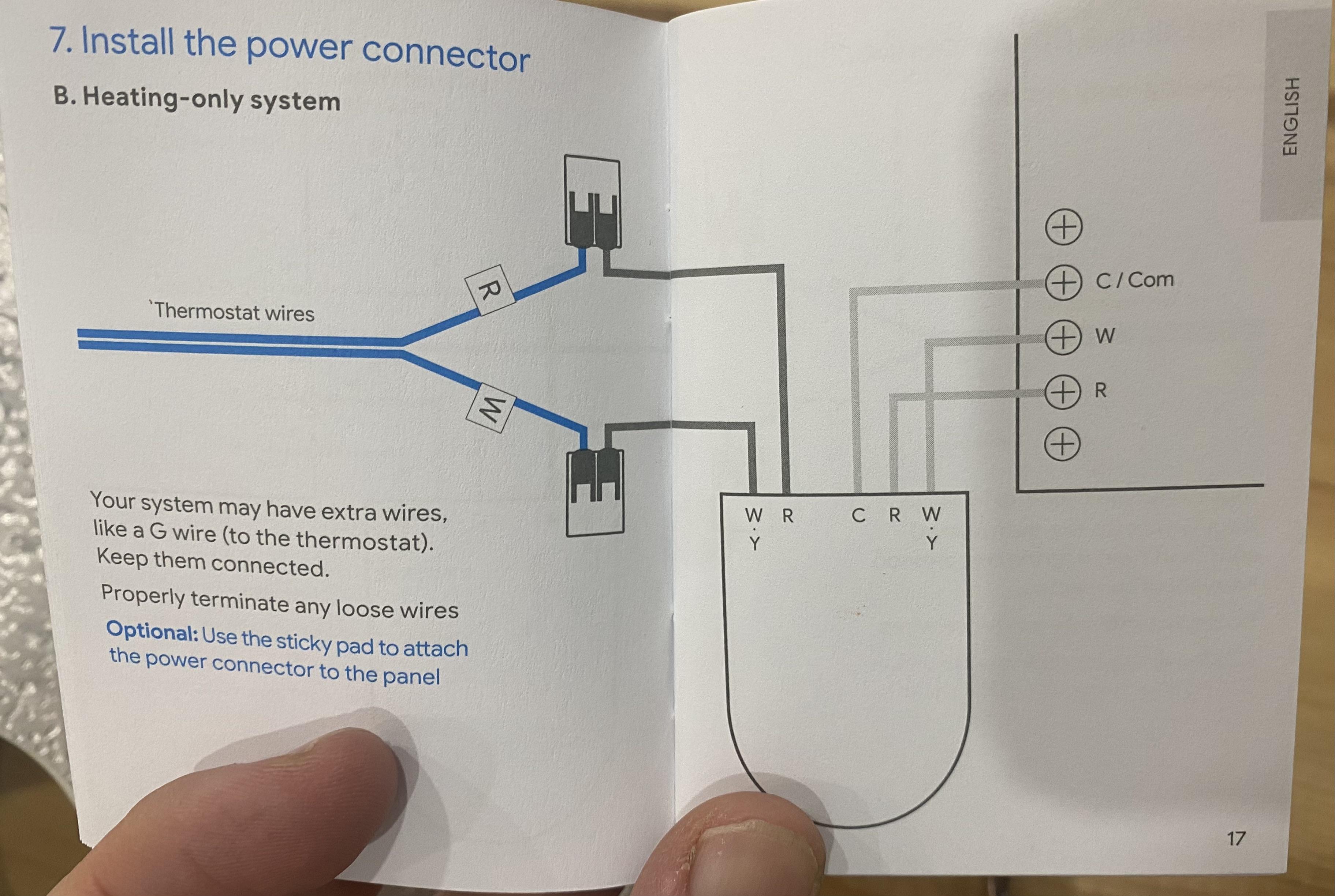 2 wire thermostat wiring