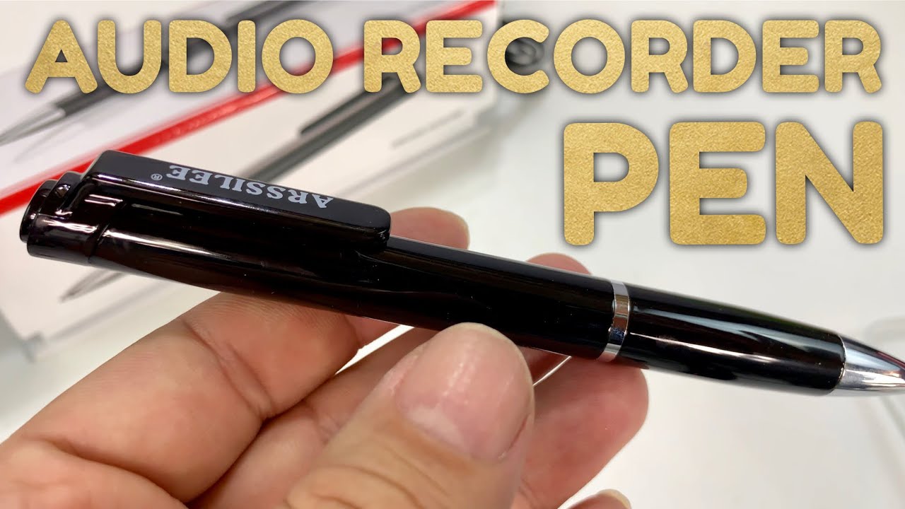 audio recording pen