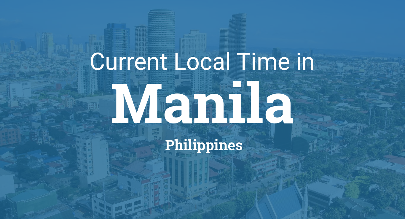 current time in philippines now with seconds