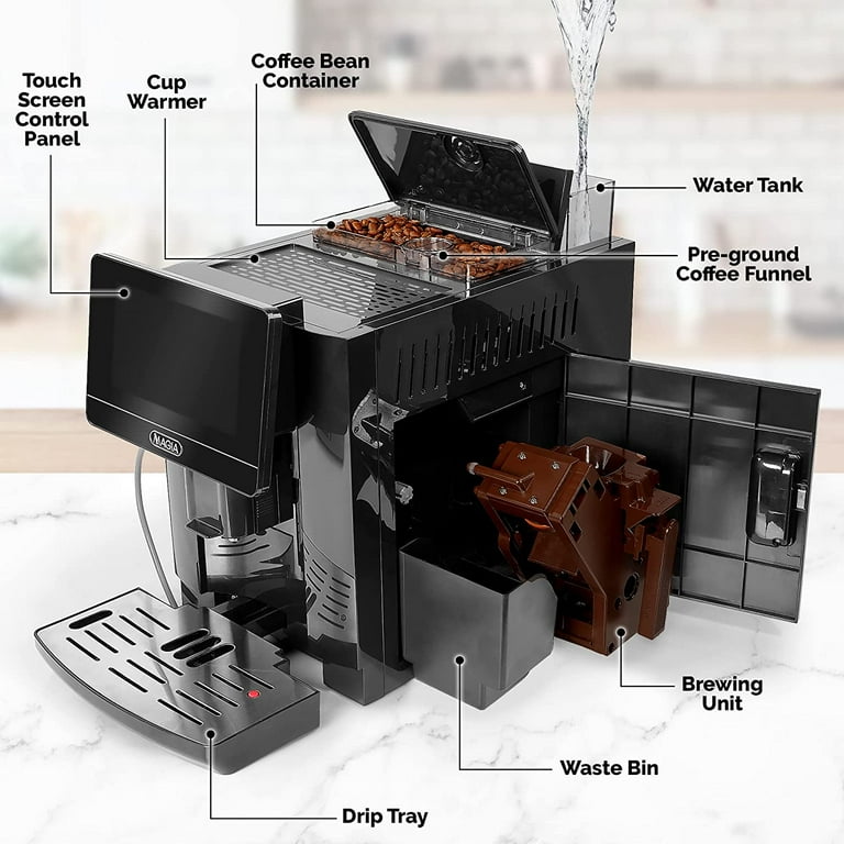 zulay magia super automatic coffee espresso machine