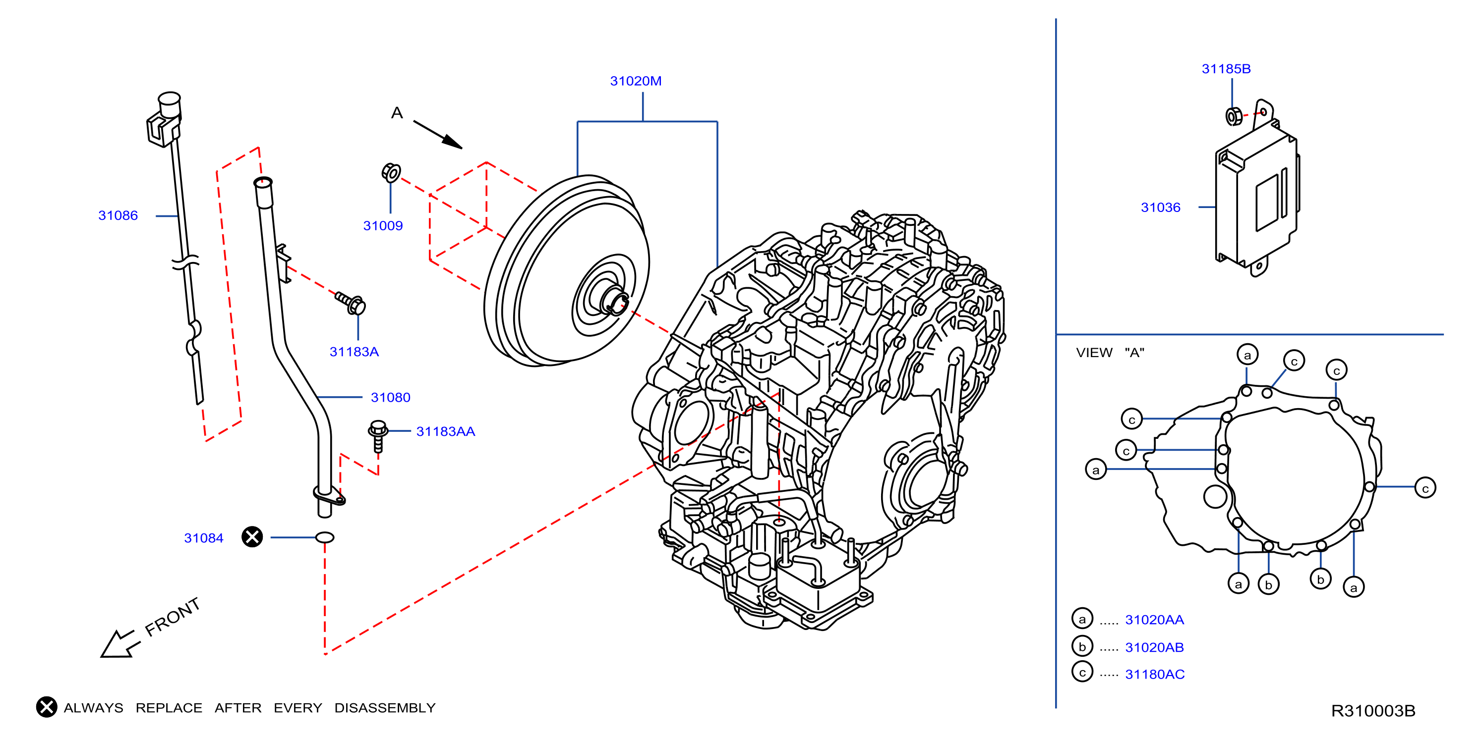 2011 maxima transmission