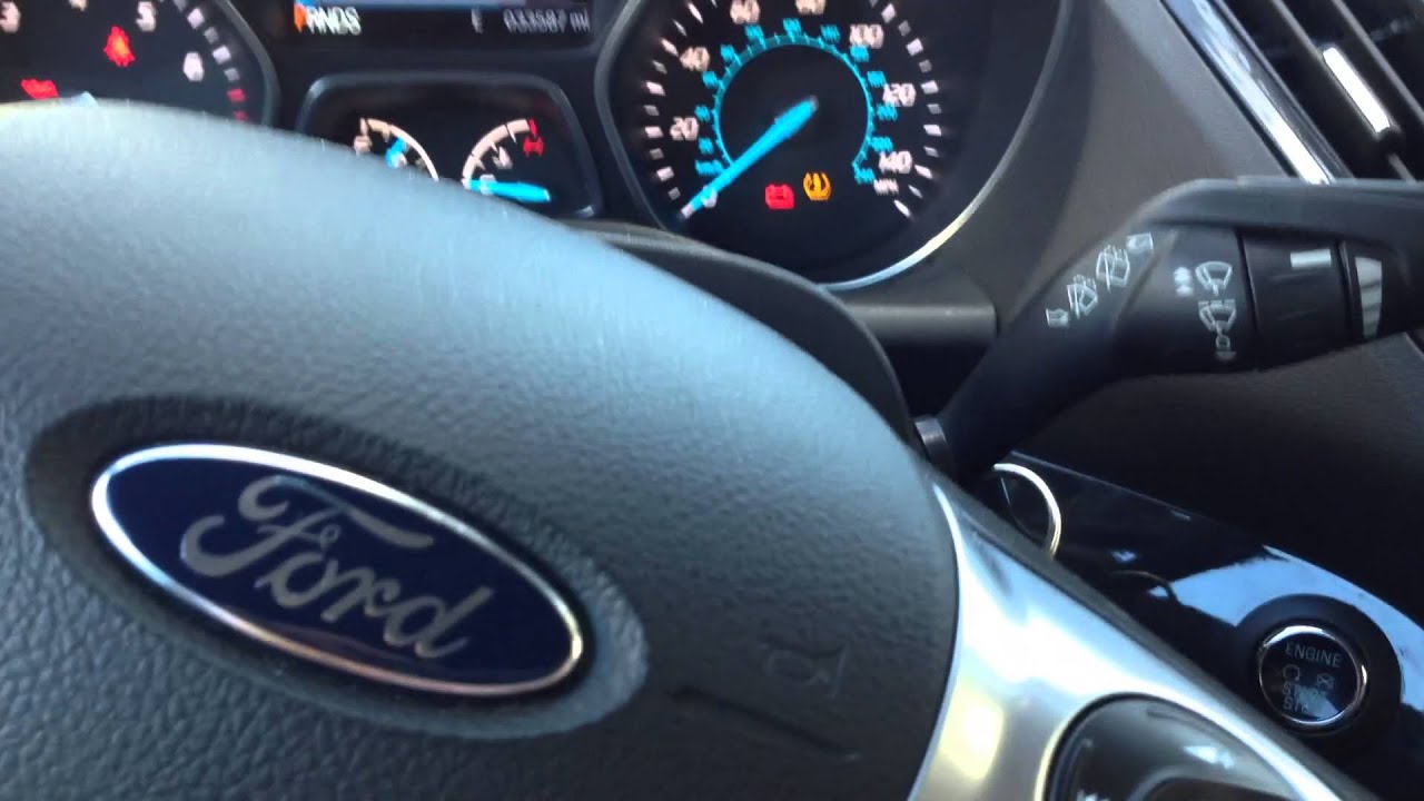 2014 ford escape oil reset