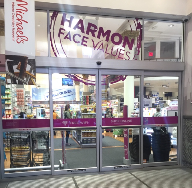 stores like harmon face values