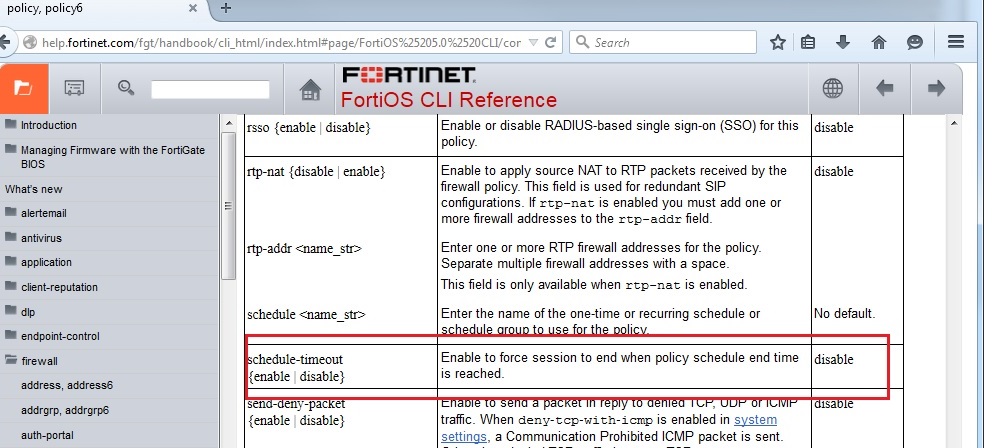 fortigate admin session timeout