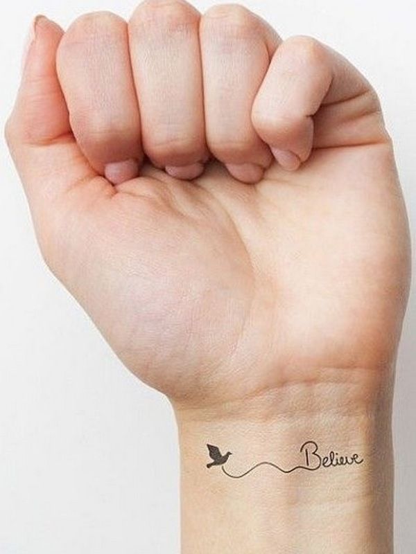 small tattoos for womens wrists