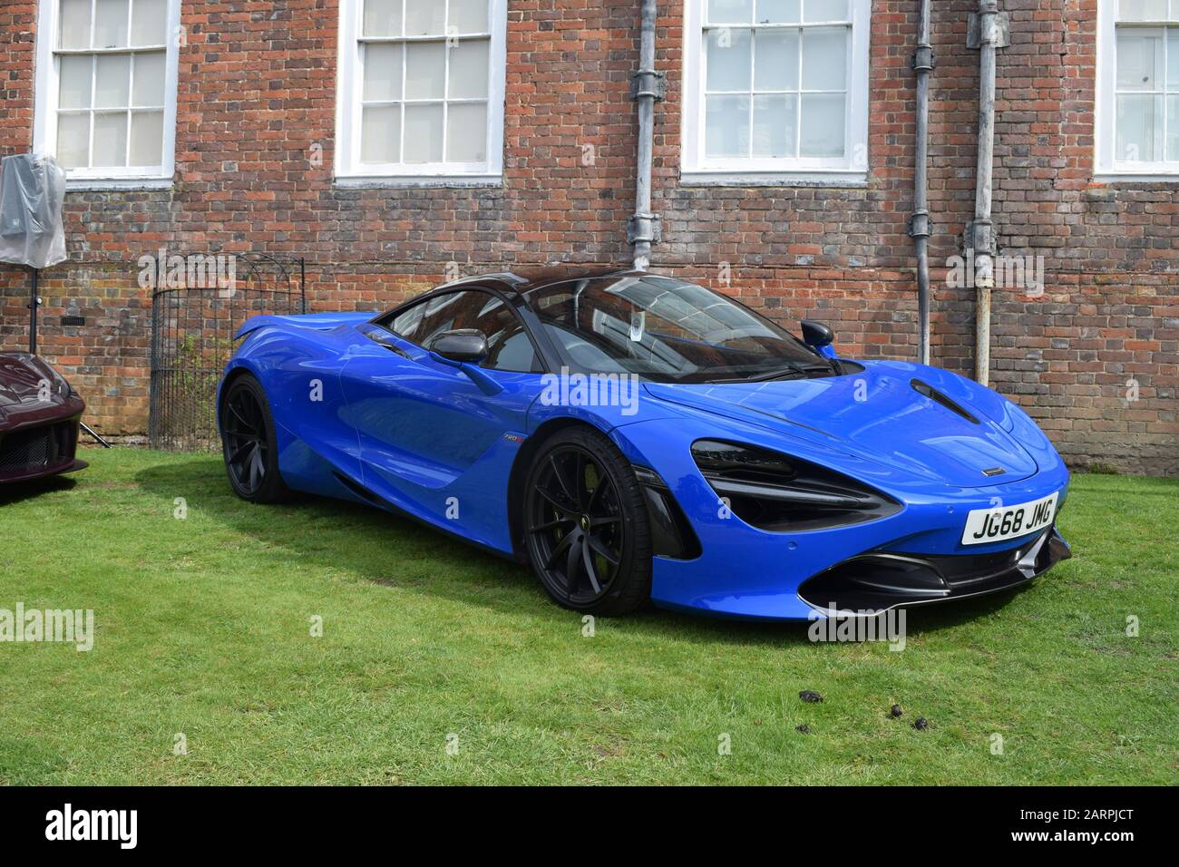 mclaren 720s azul oscuro