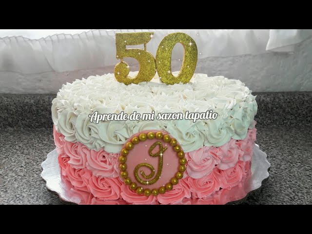 pasteles para mujer 50 años
