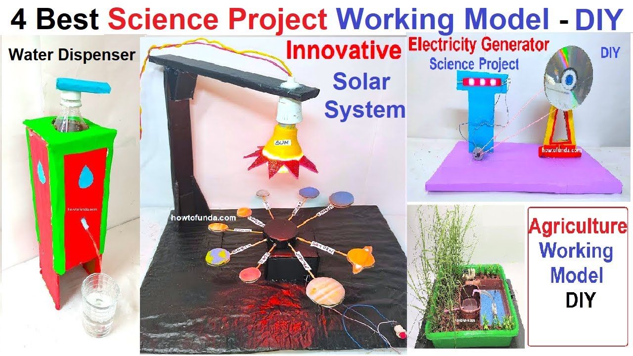 easy models for science exhibition