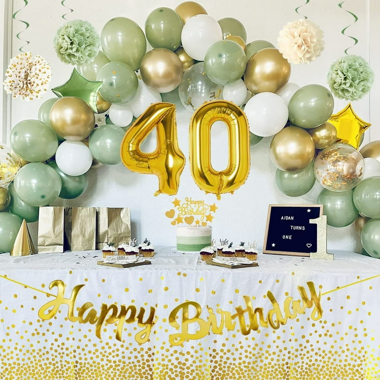 decorating for a 40th birthday party