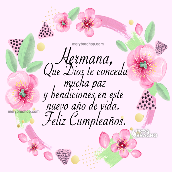 feliz cumpleaños hermana frases