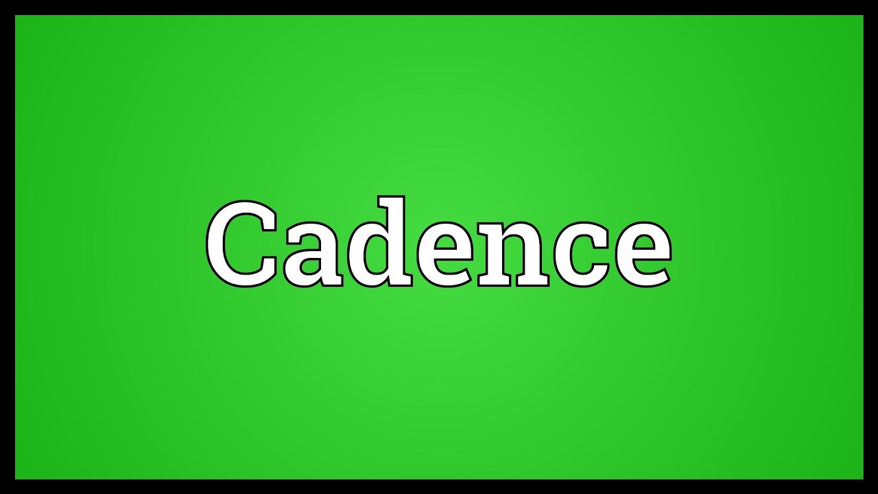 cadence meaning in telugu