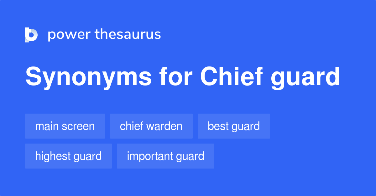 guard synonym