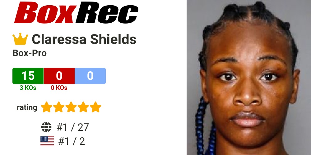 claressa shields boxrec