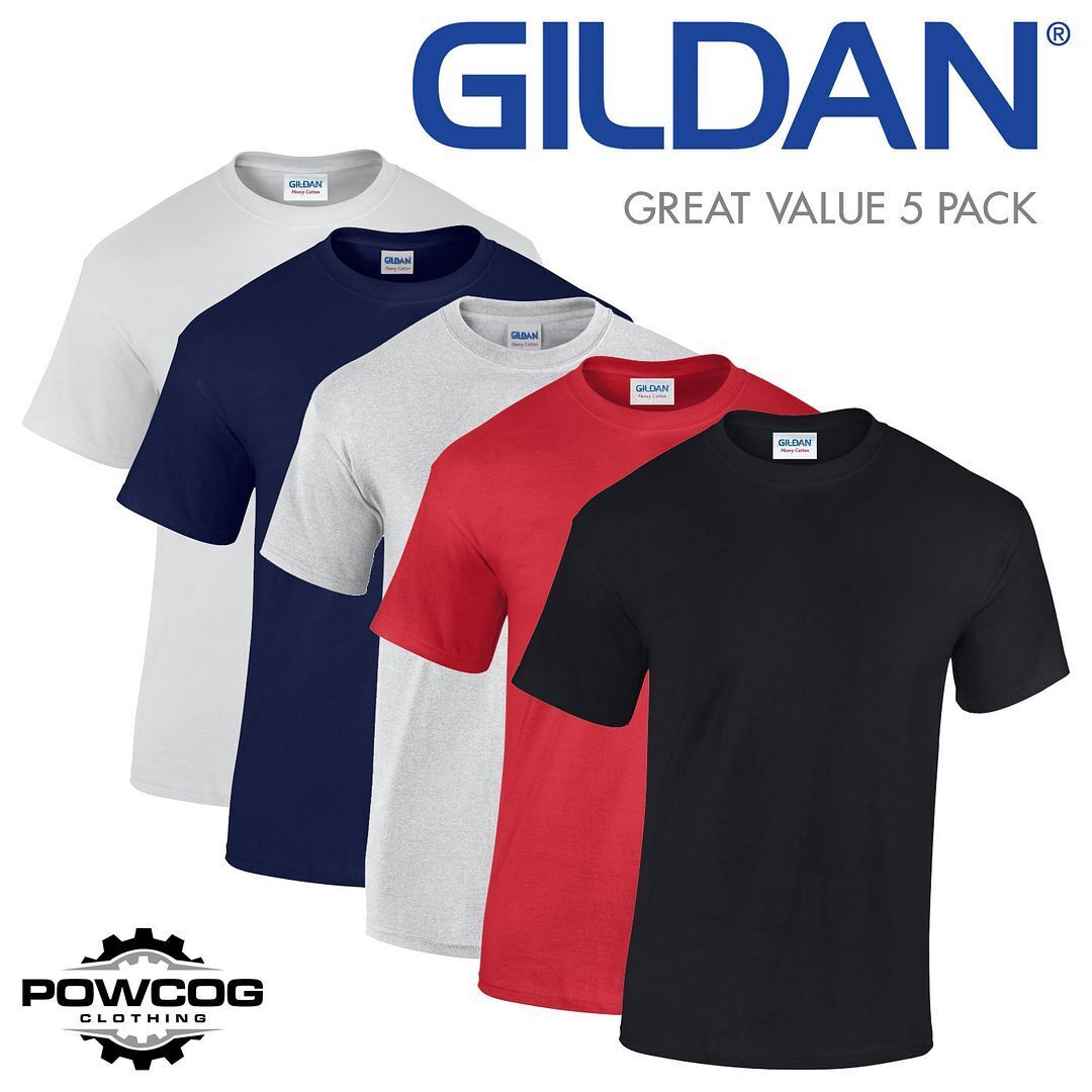 gildan t shirt pack