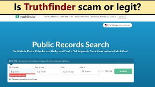 is truthfinder legit