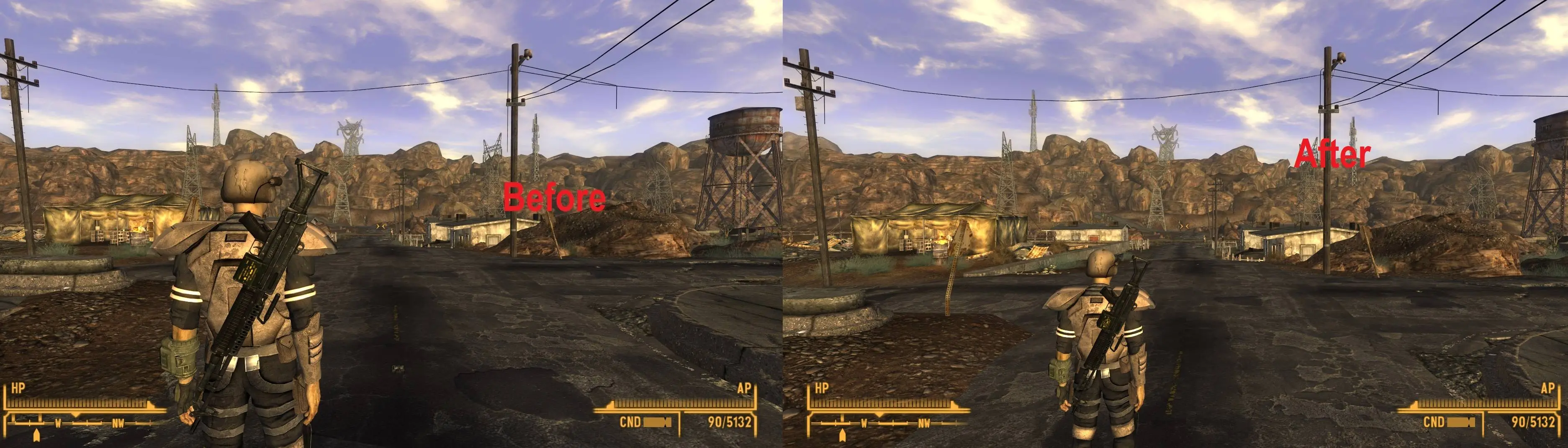 new vegas third person