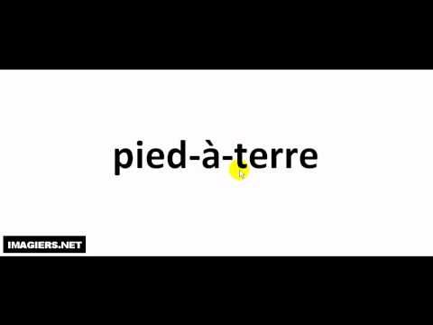 pied pronunciation