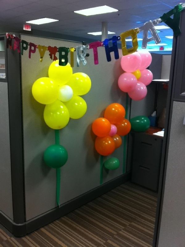 office birthday decoration ideas