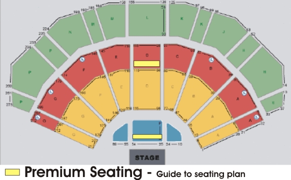 o2 dublin seating plan