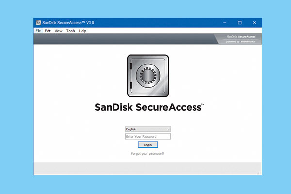 sandisk secure access download