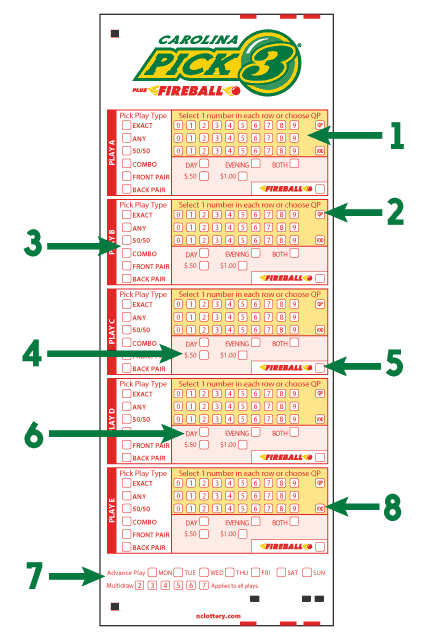 pick 3 nc check numbers