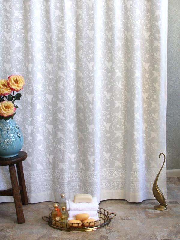 romantic shower curtains