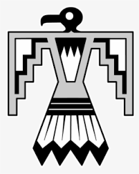 native american clip art black and white