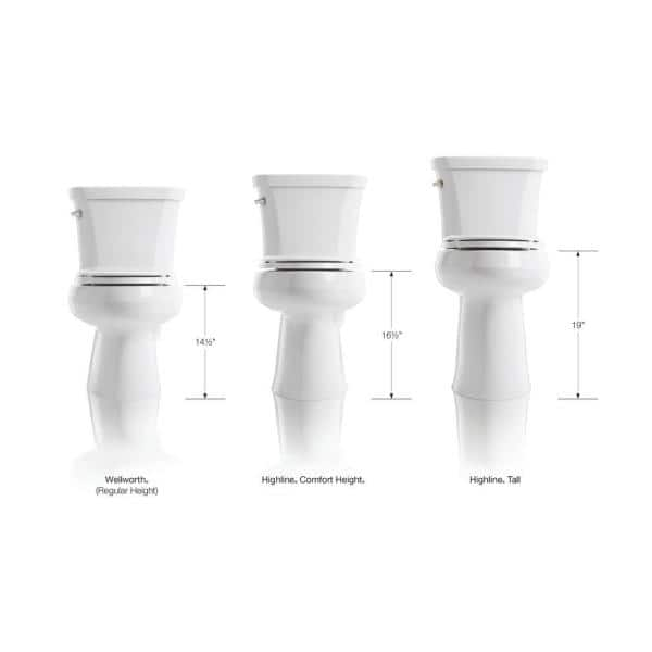 tallest toilet bowl height