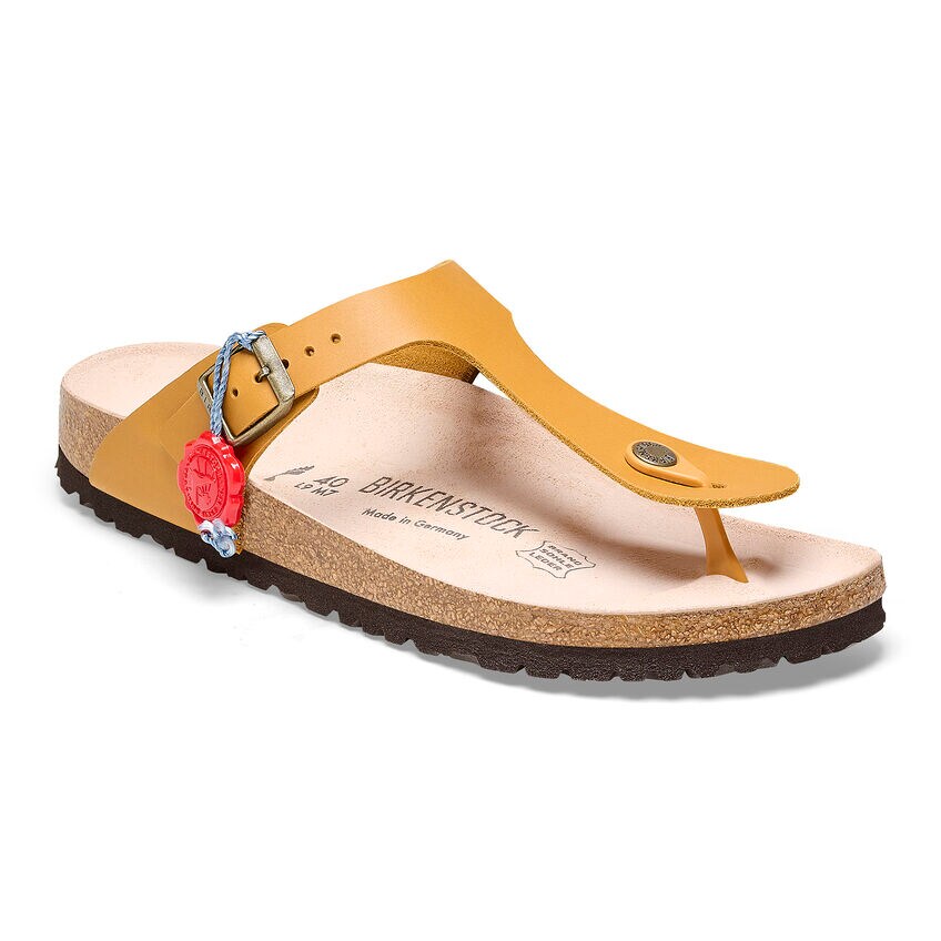 birkenstock gizeh orange