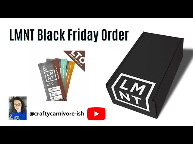 lmnt black friday