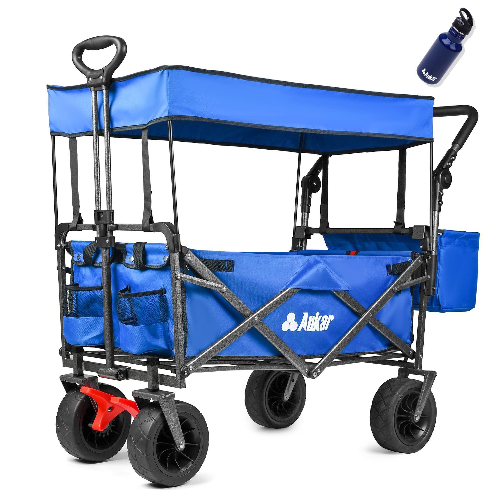 foldable wagon with canopy