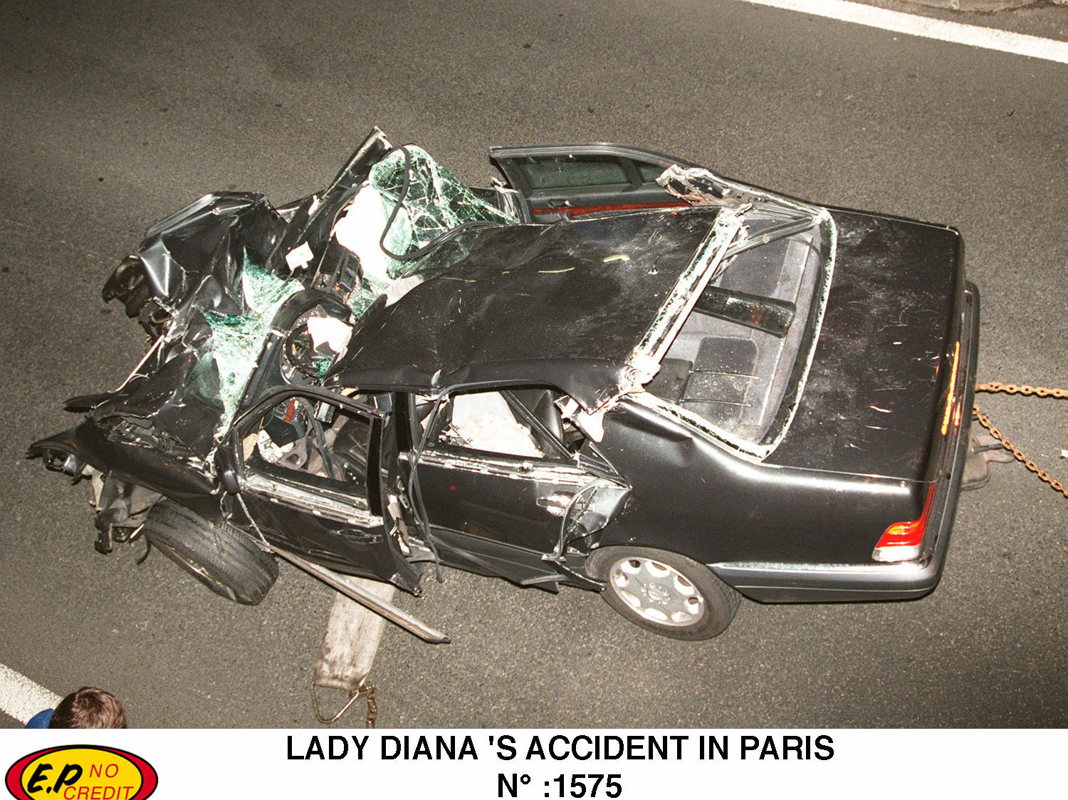 diana car crash photo