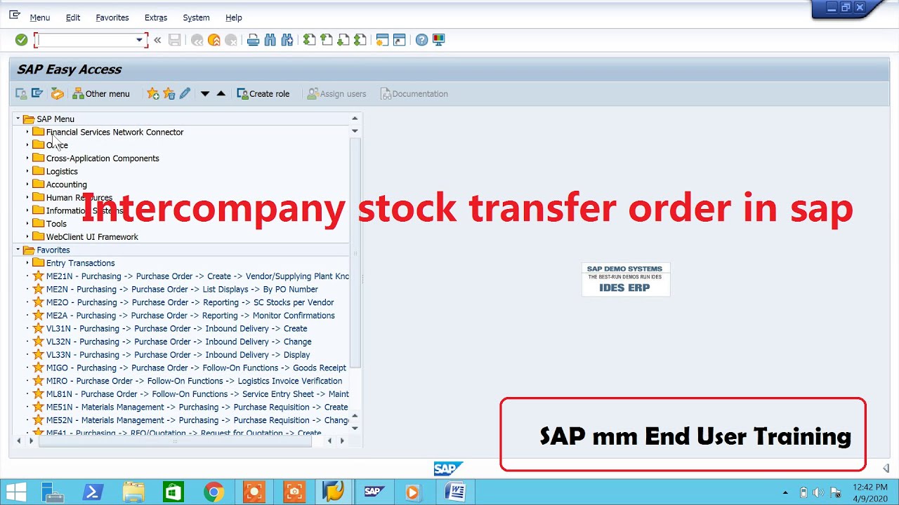 stock transfer order