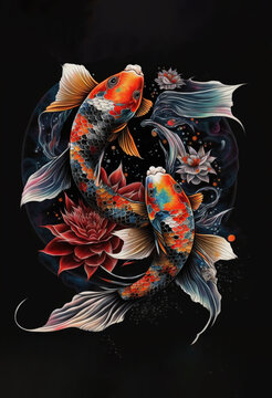 koi tattoo