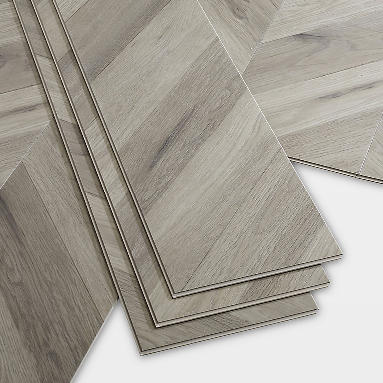 herringbone vinyl flooring b&q