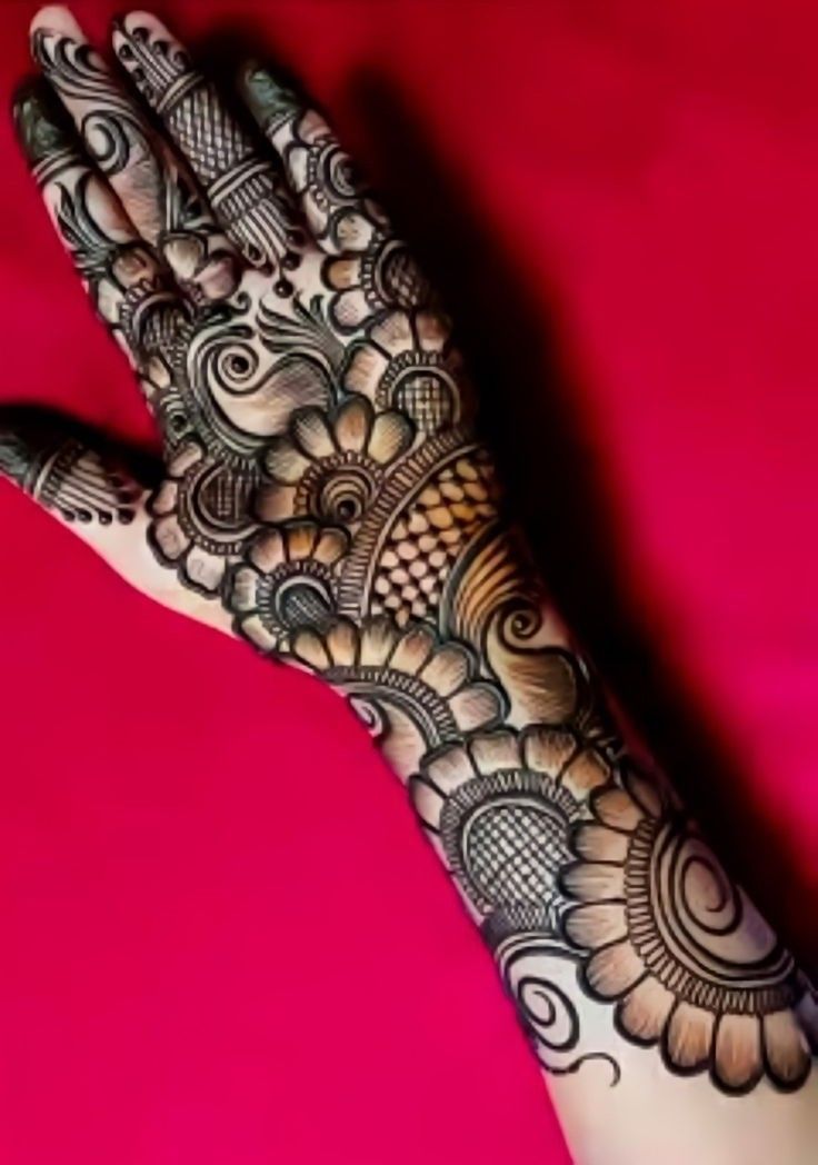 arabic mehndi designs for front