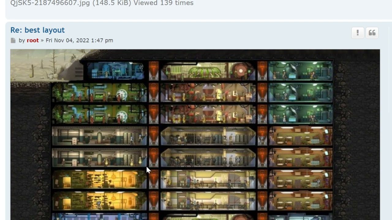 fallout shelter layout