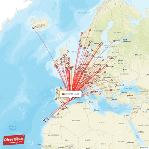 flights from lon to alc