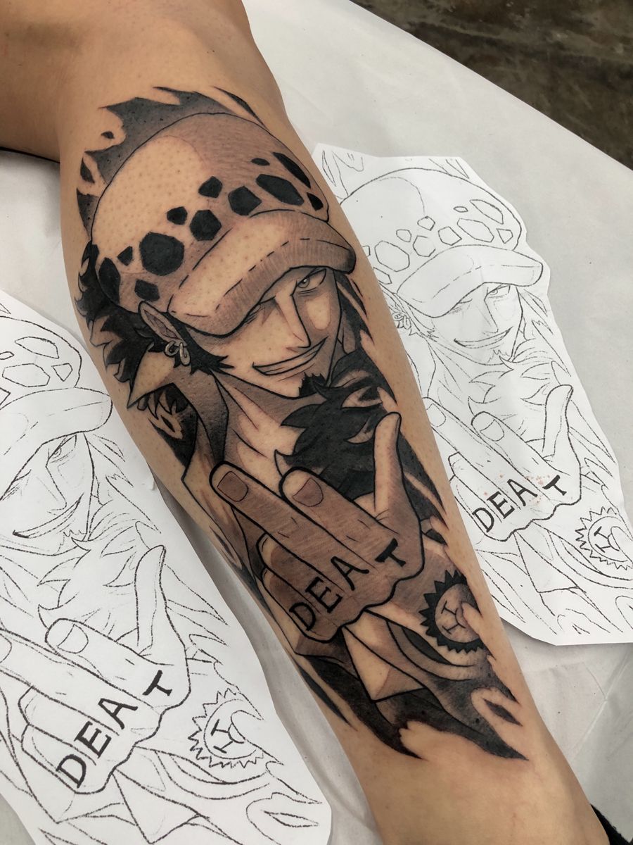 law one piece tattoo