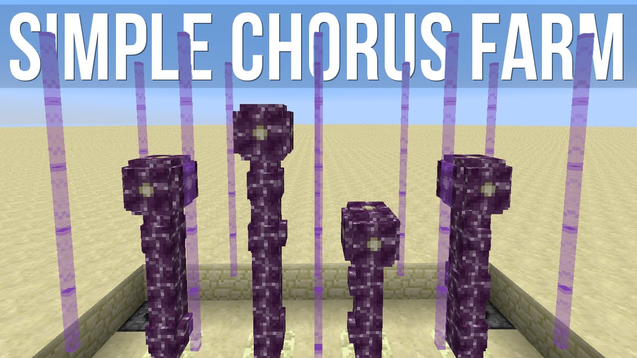 minecraft chorus farm