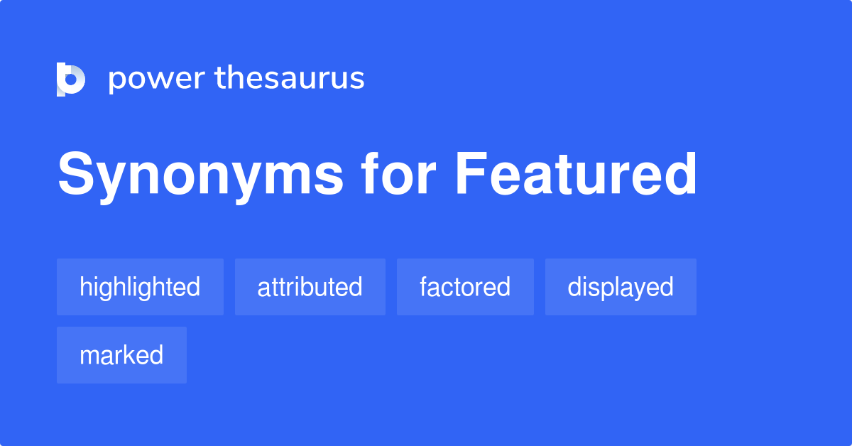 featured thesaurus