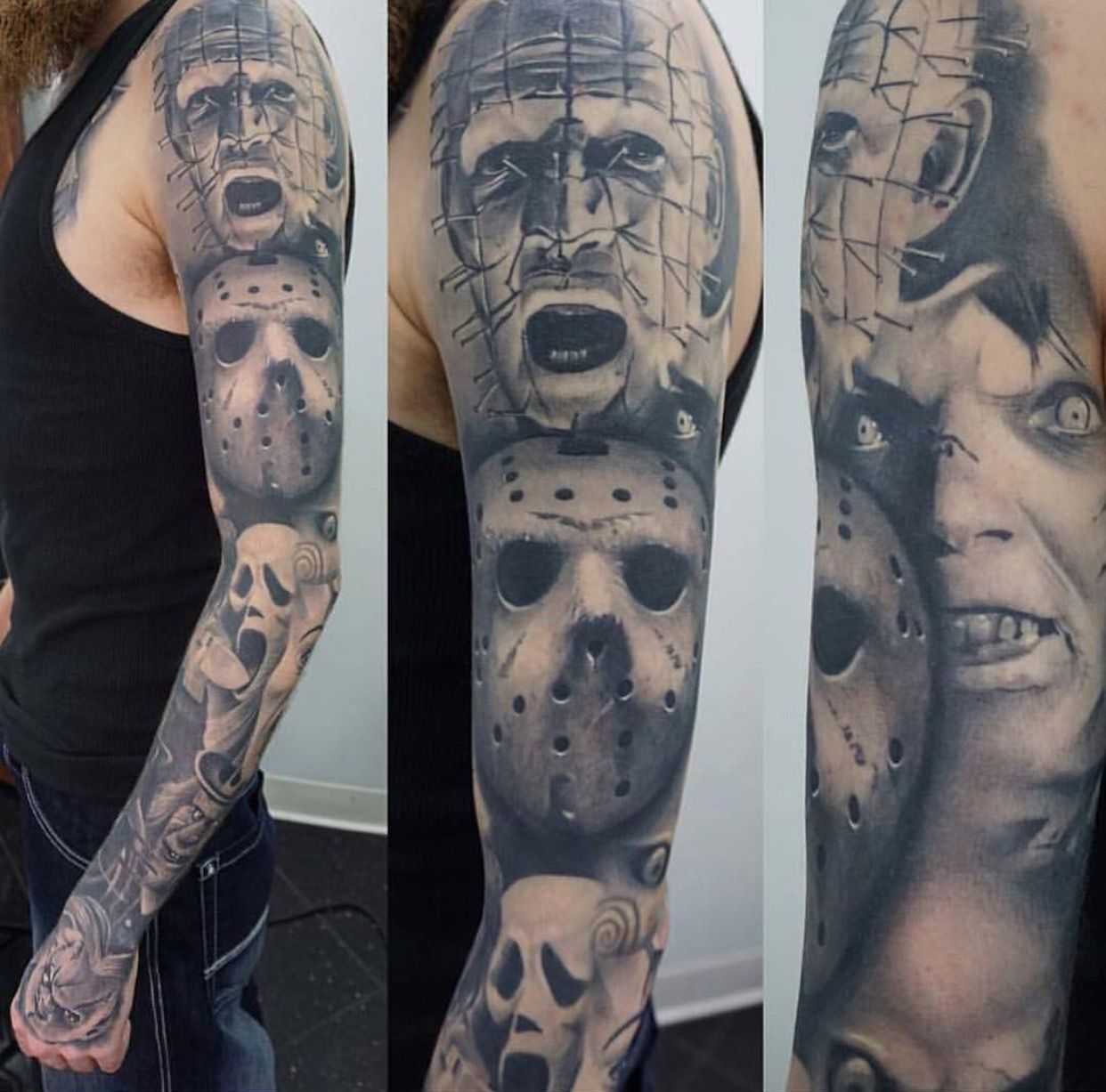 tattoo sleeve horror