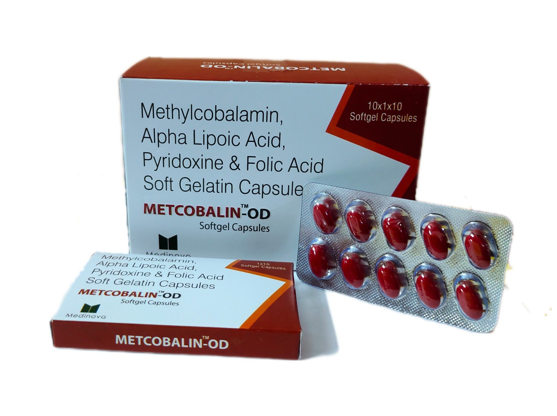 softgel capsules of methylcobalamin