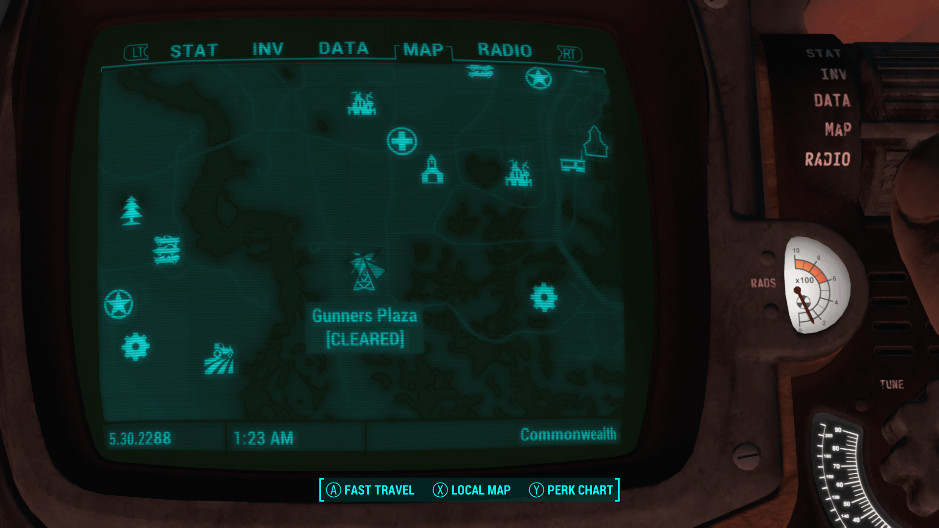 gunners plaza fallout 4