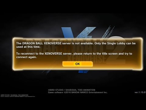 xenoverse 2 server status