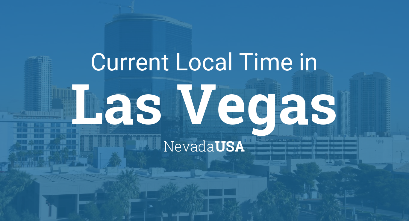 las vegas which time zone