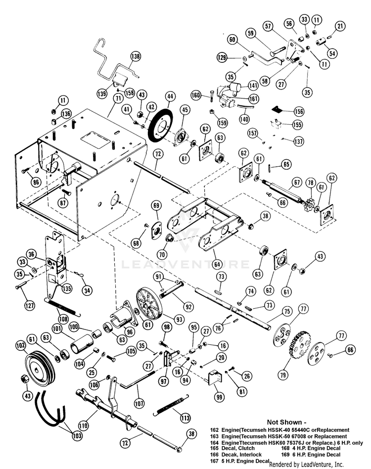 ariens lawn mower parts