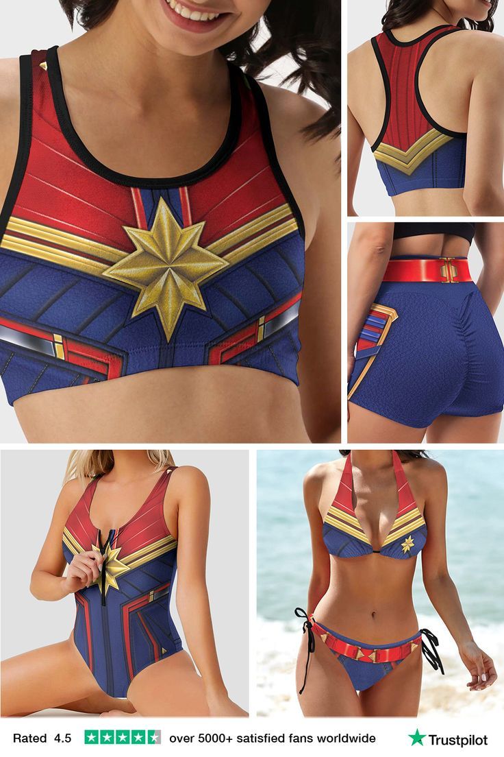 carol danvers swimsuit