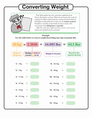 convert 1.5 kg to lbs